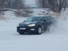 В заносе на льду