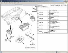 Панель под штатный ароматизатор