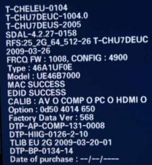 ттх Samsung UE46B7000