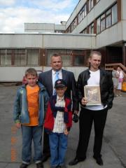 на выпускном у старшего сыночка