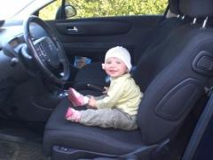 Мой дочурик и ситроен 1