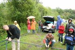 собираем палатку