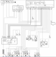 Схема центрального замка