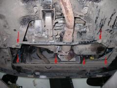 Установка защиты картера - 1