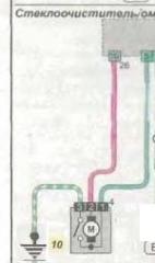 схема зад стеклооч