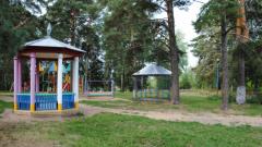 303 ДОЛ   Зона отдыха около спального корпуса