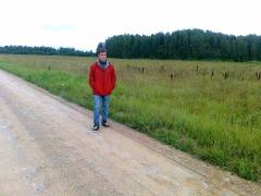 Правнук на месте могилы прадеда