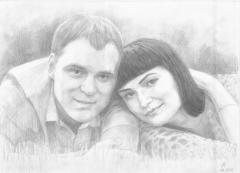 предсвадебная фотосессия. формат А3