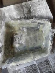 3 слоя после высыхания