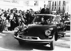 La DS Et DE GAULLE 13 05 1963   11.470