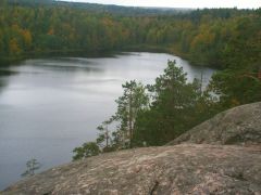 Озеро Ястребиное. Осень.