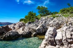 Скалистые берега Хорватии