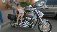 доча на мопеде