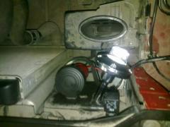 вид внутри мотоного отсека