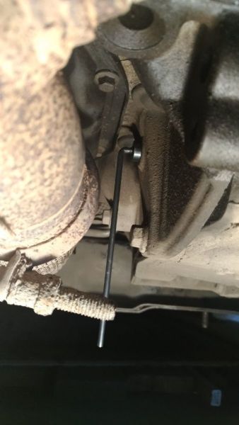 Фиксация коленвала