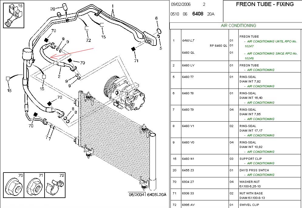 Кондиционер ситроен с4 схема
